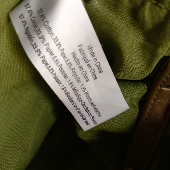 Pastel stripe woven handbag - Picture 3 of 4